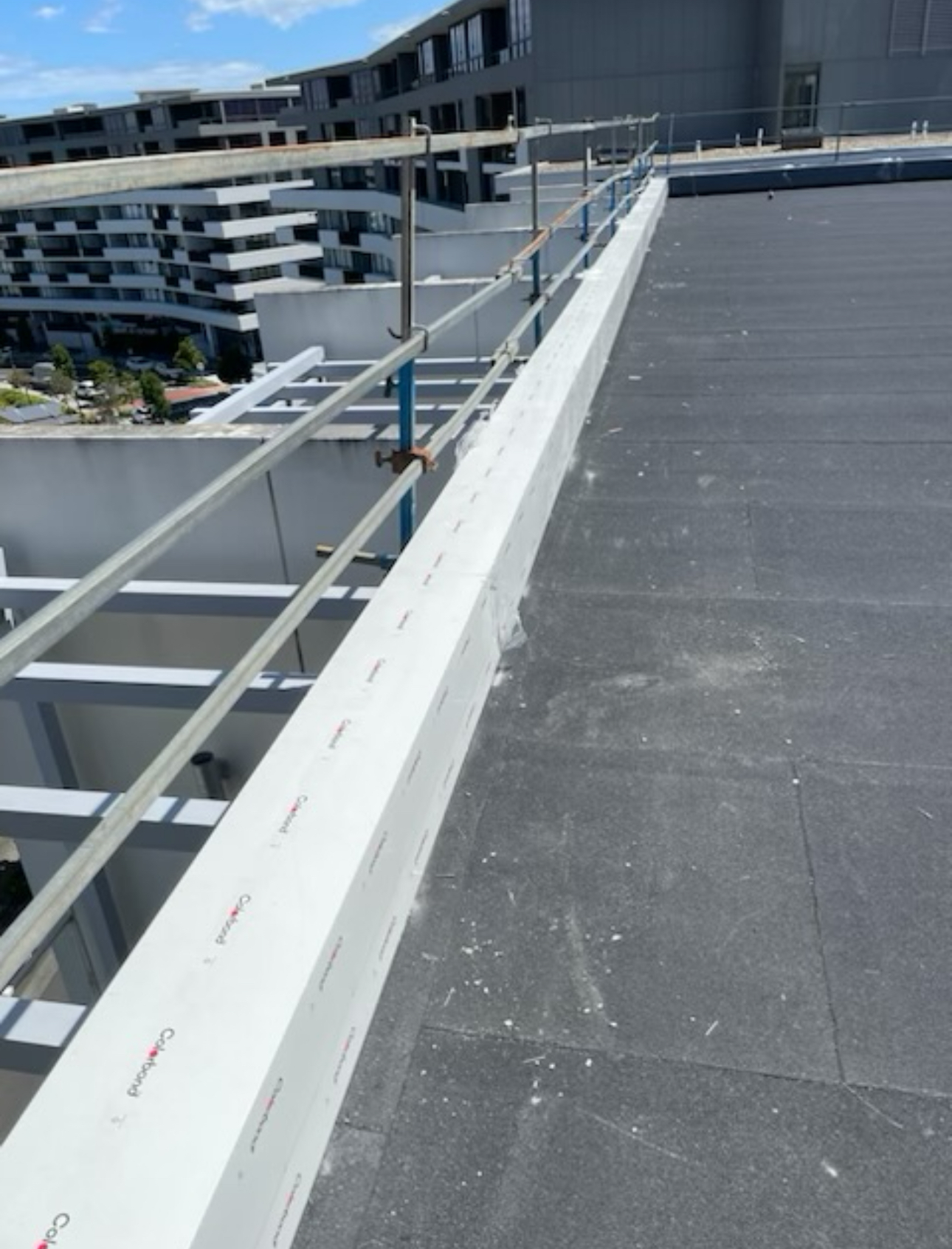 Rooftop torch-on membrane, Wentworth Point — photo 12