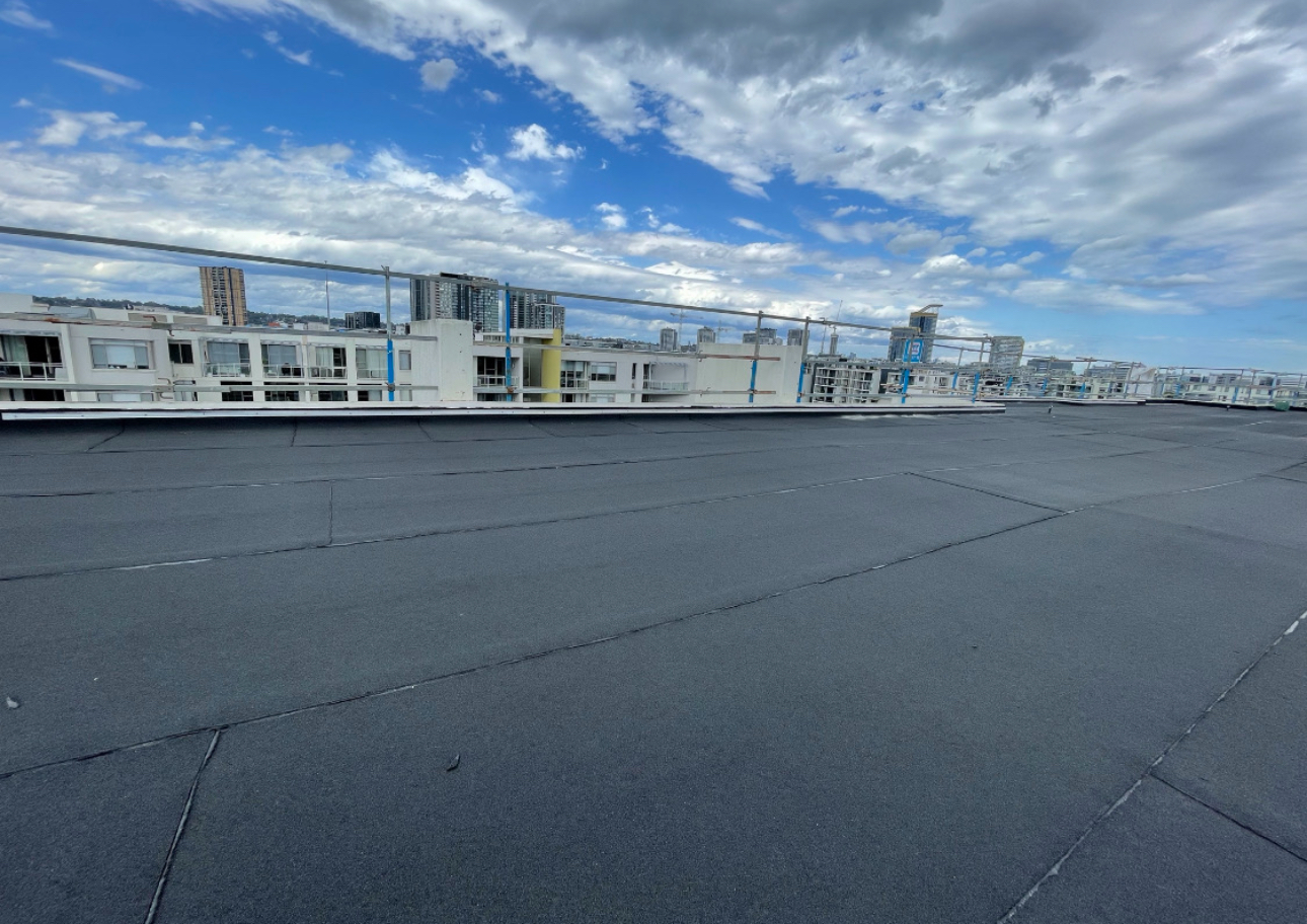 Rooftop torch-on membrane, Wentworth Point — photo 10