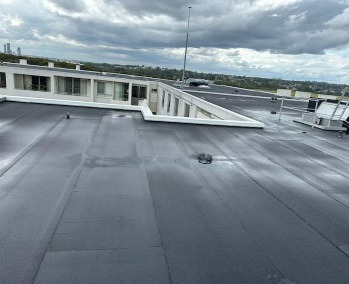 Rooftop torch-on membrane, Wentworth Point — photo 1