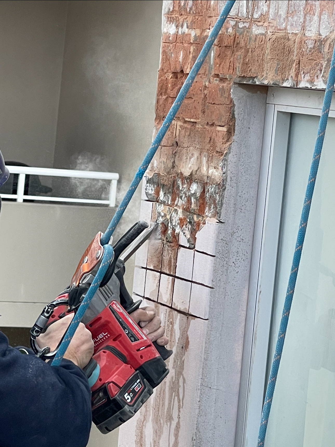 Brickwork repairs and façade coating, Manly — photo 1