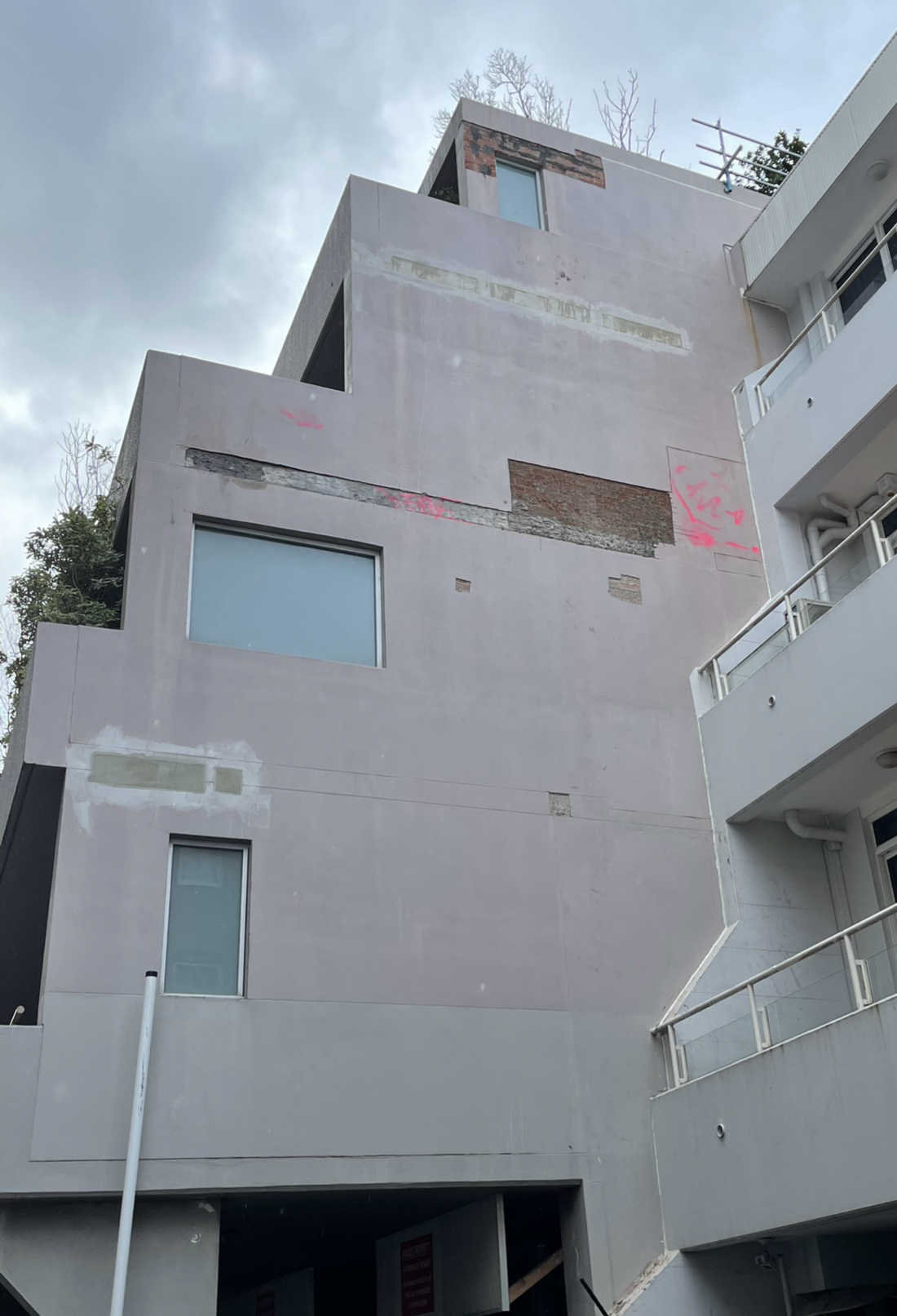 Brickwork repairs and façade coating, Manly