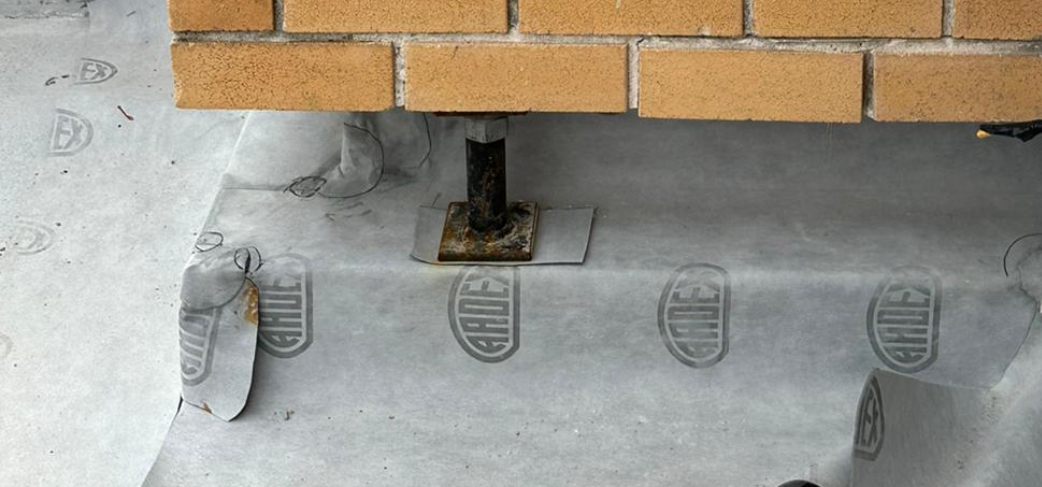 Brick cavity flashing, Brookvale — photo 1