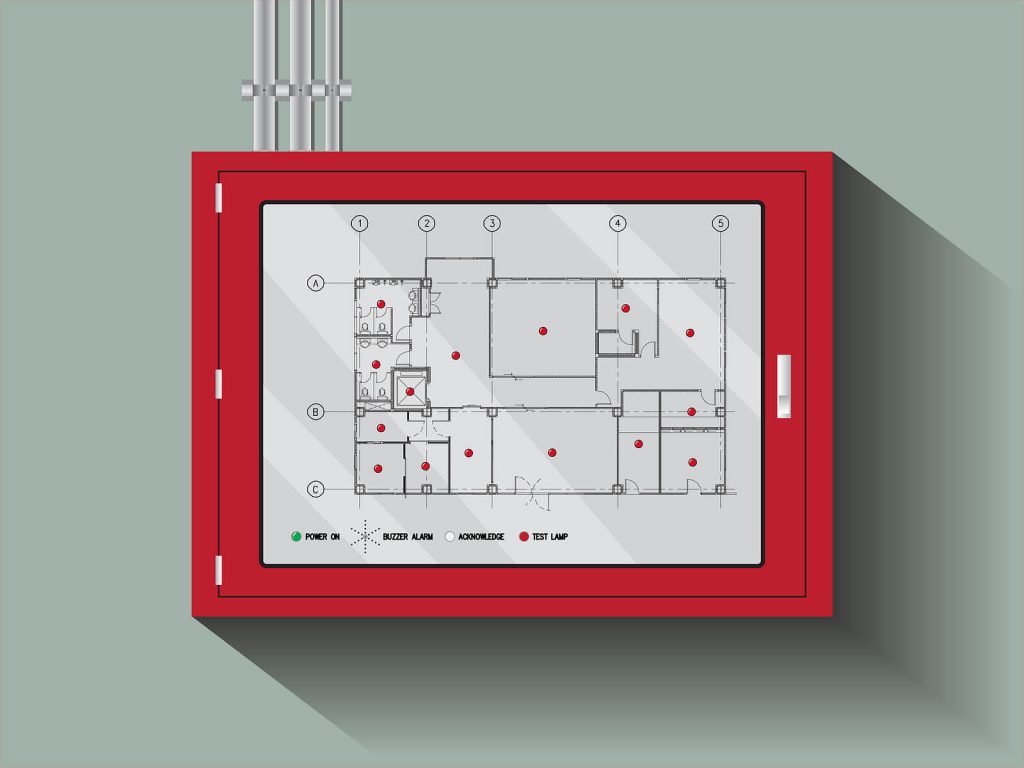 Commercial Fire Alarm System Panel 1024x768