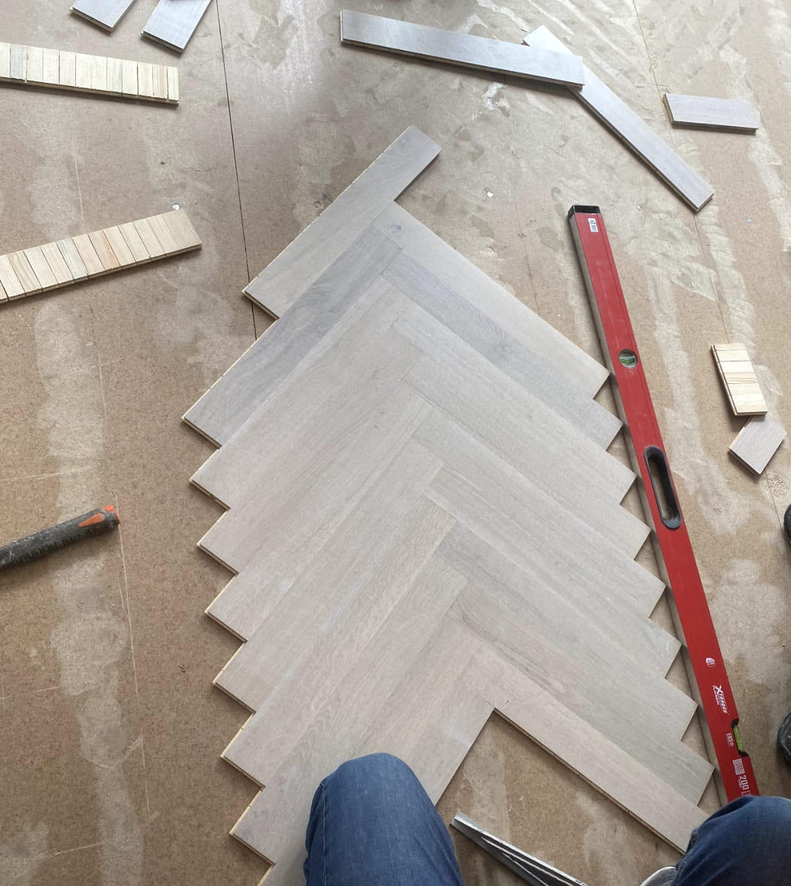 Floor repair, Alexandria