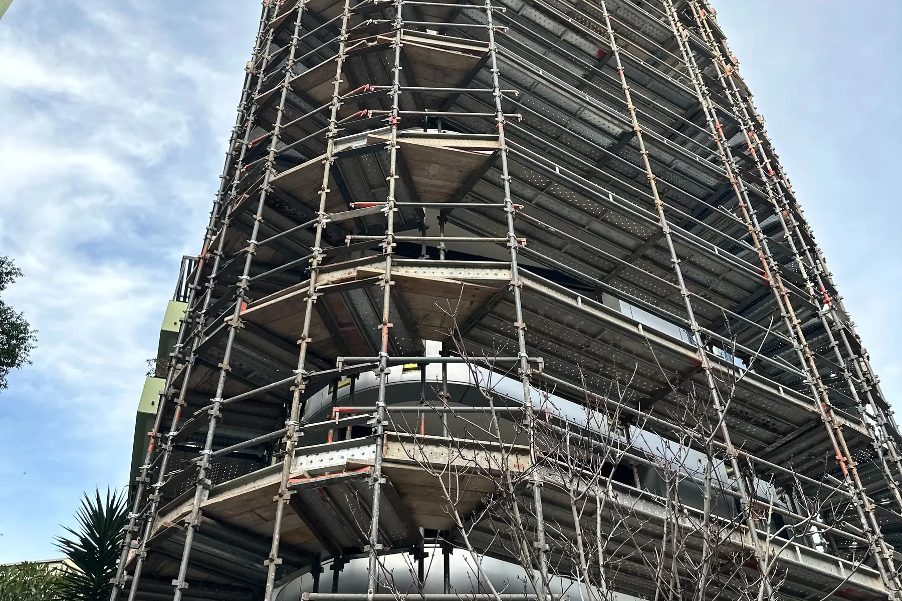 Cladding and façade works, Darlinghurst