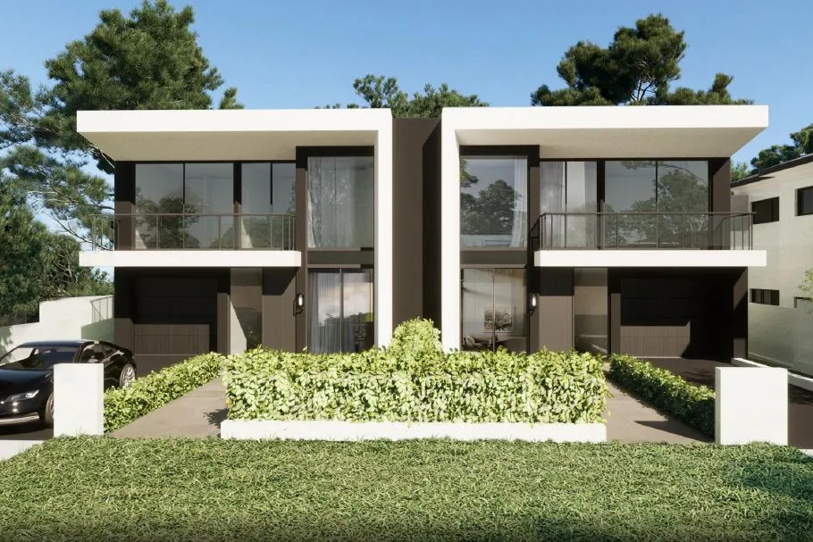 Duplex home design by BND Custom Homes